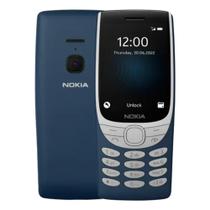 CELULAR SIMPLES NOKIA 8210 4G RÁDIO FM IDEAL PARA IDOSOS AZUL Cor:Azul