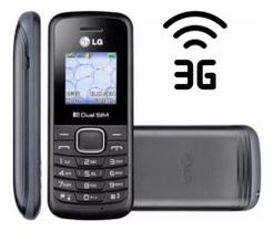 Celular Simples Para Idoso LG B220 3G Dual SIM 32 MB Dual Sim Tela Radio Fm