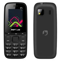 Celular Simples Positivo 4G Dual Chip Radio Mp3 Lanterna