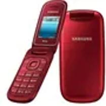 Celular Simples Samsung GT-E1272 Dual Chip Com Teclas Grandes e Rádio FMvermelho