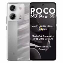 Celular Smartphone M7 Pro 5G Global 256GB 8GB RAM Dual SIM Tela 6.67 Prata - Tablet
