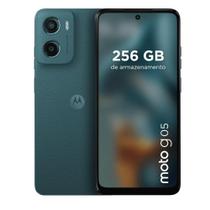 Celular Smartphone Motorola Moto G05 256GB de Memória 4GB de Ram 4G Verde Tela de 6,7 Polegadas Bateria de 5200mAh