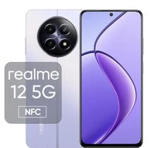 Celular Smartphone Realme 12 5G Dual Sim 8GB Ram 256GB Twilight Purple - Roxo