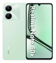 Celular smartphone Realme Note 60x 128gb 4gb modelo RMX3938 Dual Chip Homologado Anatel Verde
