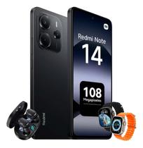 Celular Smartphone RedmiNote 14 8GB de RAM Lançamento 2025 celular com 256 GB Ram
