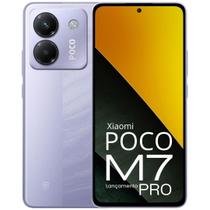 Celular Smartphone РОСО M7 PRO 5G 256GB 16GB RAM LANÇAMENTO 2025 NFC Câmera Ѕопу 50MP OIS FHD Plus Amoled 120Hz Premium Design