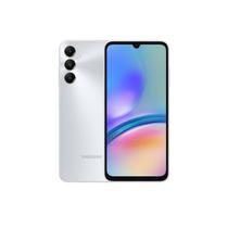 Celular Smartphone Samsung Galaxy A05S 4G 128Gb 6Gb RAM Plus Câm 50Mpx 6,7 Selfie 13Mpx 5000mAh Prata Cinza
