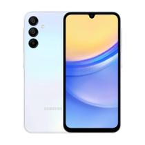 Celular Smartphone Samsung Galaxy A15 128GB de Memória 4GB Ram 4G Azul Claro 4G Tela 6.5 NFC Bateria 5000mAh