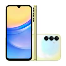 Celular Smartphone Samsung Galaxy A15 128GB de Memória 4GB Ram 4G Verde Clar 4G Tela 6.5 NFC Bateria 5000mAh