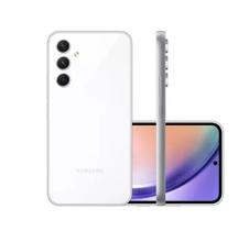 Celular Smartphone Samsung Galaxy A54 5G NFC 128Gb 8Gb RAM Tela 6.4 Câmera Tripla 50Mpx + Selfie 32Mpx 5000mAh Branco