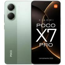 Celular Smartphone Xiaomi Poco X7 pro 5G 12/512GB 50MP OIS + 8MP, 20MP frontal USB-C - Verde