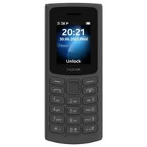 Celular Telefone Idosos Nokia 105 Com Sinal 4G Rádio FM Mp3 Jogos Lanterna