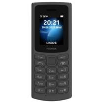 Celular Telefone Idosos Nokia 105 Com Sinal 4G Rádio FM Mp3 Jogos Lanterna