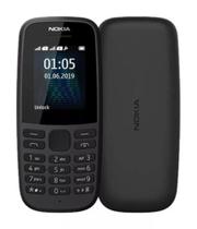 Celular Telefone Idosos Nokia 105 Rádio Fm Jogos Lanterna