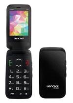 Celular Telefone para Idoso Flip CX908 Dual Chip Teclas Grandes Lenoxx