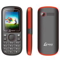 Celular Telefone Portátil Prático Lenoxx Leve Letras Numeros Idoso Vovô Vovó Rádio FM Leitor MP3