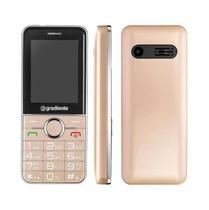 Celular Vibe - Gsm Display 2,4 Gradiente GFP205 Dourado