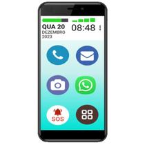 Celular vovô&vovófone 16gb 4g tela grande 5.5 redes sociais - MULTILASER