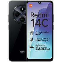 celular Xaiomi Redmii 14C Global 128GB 4GB RAM Dual SIM Tela 6.88 - Black - Preto celular Xaiomi Redmii 14C Global 128GB 4GB RAM Dual SIM Tela 6.88 - Black - Preto