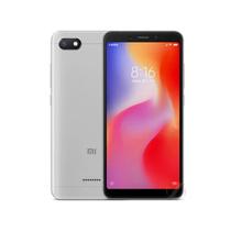 Celular Xi Red 6 4GB 64GB Smartphone com Tela de 5.45, e Reconhecimento Facial AI Integrado, Cinza