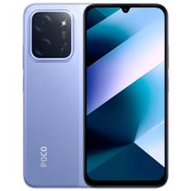 Celular Xiaomi Poco C85 NFC 6GB de Ram / 128GB / Tela 6.9" / Dual Sim Lte - Roxo (Global)