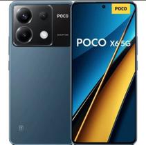 Celular Xiaomi Pocophone Poco X6 5G (NFC) 256GB 12GB RAM Azul Blue Global