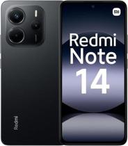 Celular Xiaomi Redmi Note 14 258GB / 8GB de RAM, Preto, Camera 108 Mpx, Bluetooth 5.3, 5G, Dual SIM