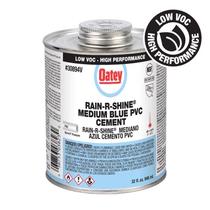 Cemento PVC Oatey Rain-R-Shine Azul Medio 946 ml