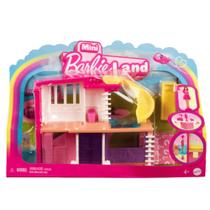 Cenário Casa de Bonecas dos Sonhos Roxa Mini BarbieLand HYF44 HYF47 - Mattel