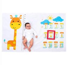 Cenario De Fotos Mesversario Para Bebe 1,00m X 1,60m Unissex