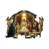 Cenário De Natal 2D Para Festa De Natal, Fundo Fotográfico Do Nascimento De Jesus, Banner E Adereços Cenário De Natal 2D Para Festa De Natal, Fundo Fotográfico Do Nascimento De Jesus, Banner E Adereços