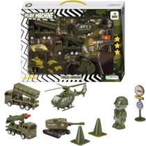 Cenário Exército C/ Acessórios e Veículos Forças Armadas Cenário Exército C/ Acessórios e Veículos Forças Armadas