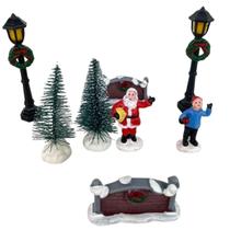 Cenario Natal Vila Natalina Arvore Pinheiro Papai Noel Vitrine Loja Mesa Recepçao Decoraçao Fim de Ano Evento Cenario Natal Vila Natalina Arvore Pinheiro Papai Noel Vitrine Loja Mesa Recepçao Decoraçao Fim de Ano Evento