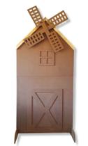 Cenário Painel Celeiro Casinha Moinho Desmontável Mdf Cru347,90 Cenário Painel Celeiro Casinha Moinho Desmontável Mdf Cru347,90
