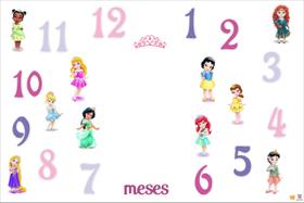 Cenário Para Fotos Mêsversário - Princesas