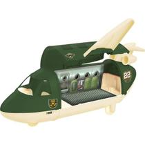 Cenario Tematico (Playset) Aviao Force Militar C/Acessori Cenario Tematico (Playset) Aviao Force Militar C/Acessori