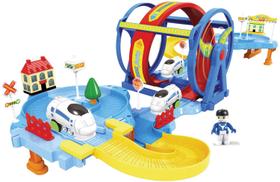 Cenário temático (playset) Trenzinho Looping Braskit