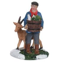 Cenário Vila Natalina Agricultor Fazendeiro Em Resina Natal