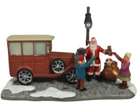 Cenário Vila Natalina Calhambeque Noel com Led