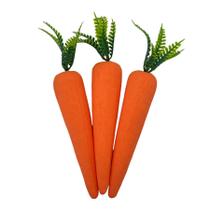 Cenoura Decorativa - 13cm - 3 unidades - Rizzo