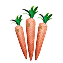 Cenoura Decorativa da Páscoa c3 Unidades Enfeite Cenourinha Cenoura Decorativa da Páscoa c3 Unidades Enfeite Cenourinha