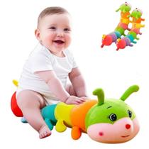 Centopéia de Pelúcia Fofinha Almofada Gigante