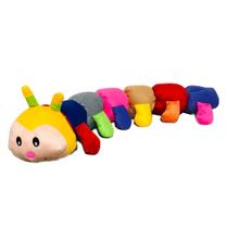 Centopeia De Pelúcia Linda Ursinho Infantil Colorida