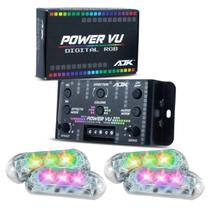 Central AJK Power VU RGB + 4 Faróis RGB AJK 6W