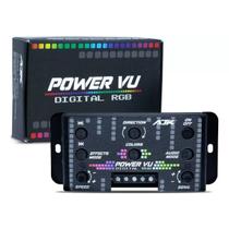 Central Ajk Sound Power Vu Digital Faróis Fita Rgb Rítmico