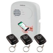 Central Alarme Intelbras ANM 24 Net Com App Via Celular Residencial Comercial 3 Controles