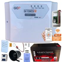 Central Cerca Elétrica Choque Shock Gcp Ppa Compact Cr + Bateria + Sirene + Módulo Wifi Wi-Fi Acesso Remoto APP IOS Android Central Cerca Elétrica Choque Shock Gcp Ppa Compact Cr + Bateria + Sirene + Módulo Wifi Wi-Fi Acesso Remoto APP IOS Android