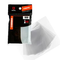 Central Chimera Basico Kit 100 Sleeves Cartas Grandes Básico E Transparente Board Game Para Jogos De Tabuleiro E T.C.G
