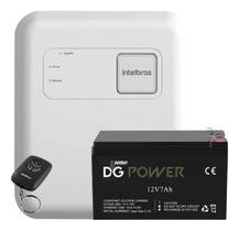 Central Choque Cerca Elétrica Intelbras Elc 3020 e Bateria 12v 7a