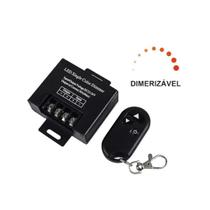 Central Comando Controladora Dimmer 30A 12V Cor Única Ctrl Remoto RF Central Comando Controladora Dimmer 30A 12V Cor Única Ctrl Remoto RF